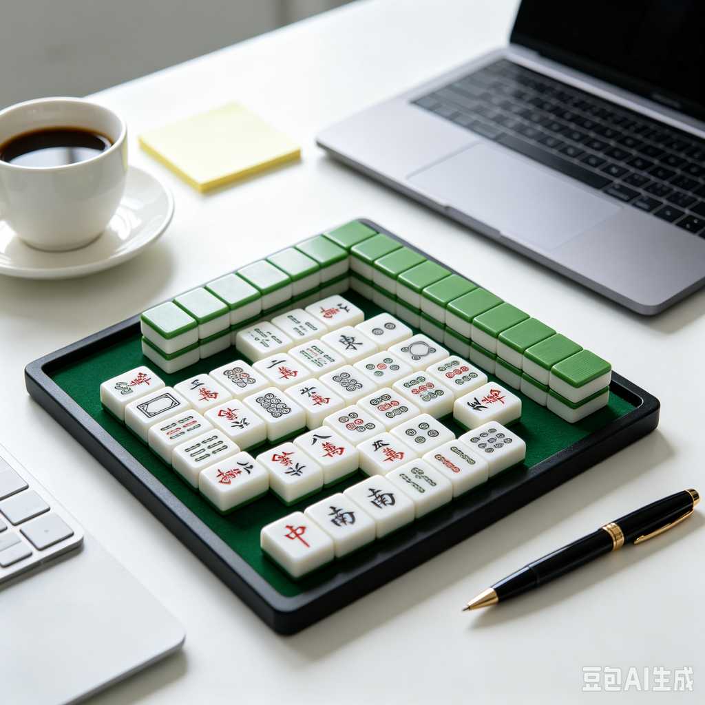 large print mahjong set