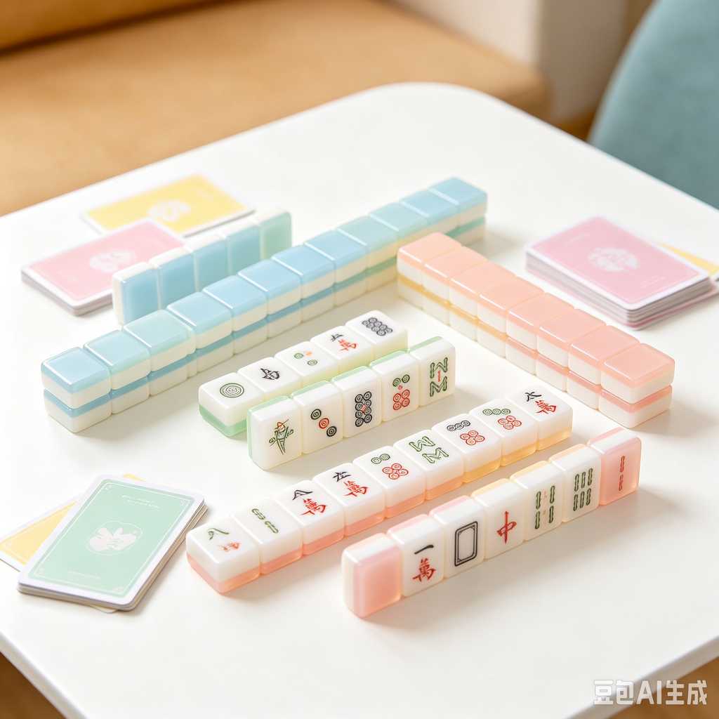 simple style mahjong set
