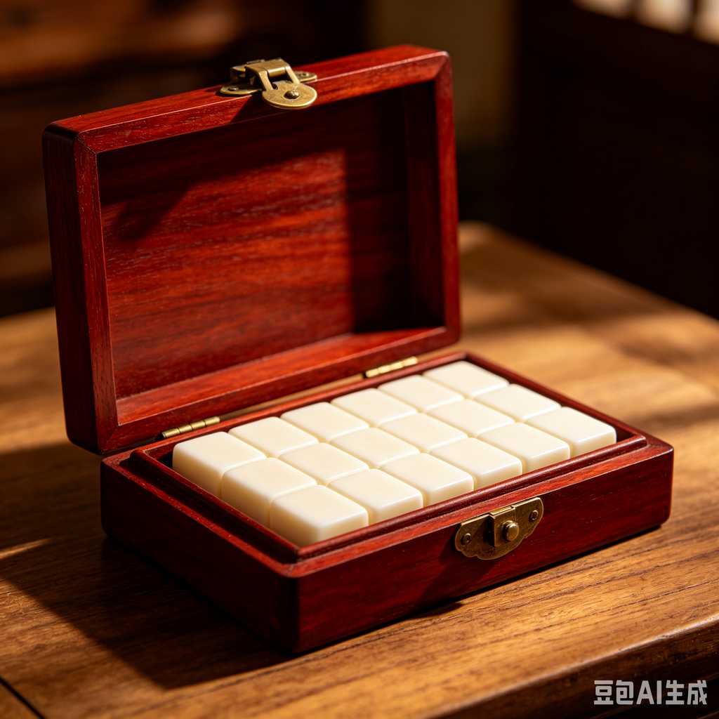 resin mahjong tiles
